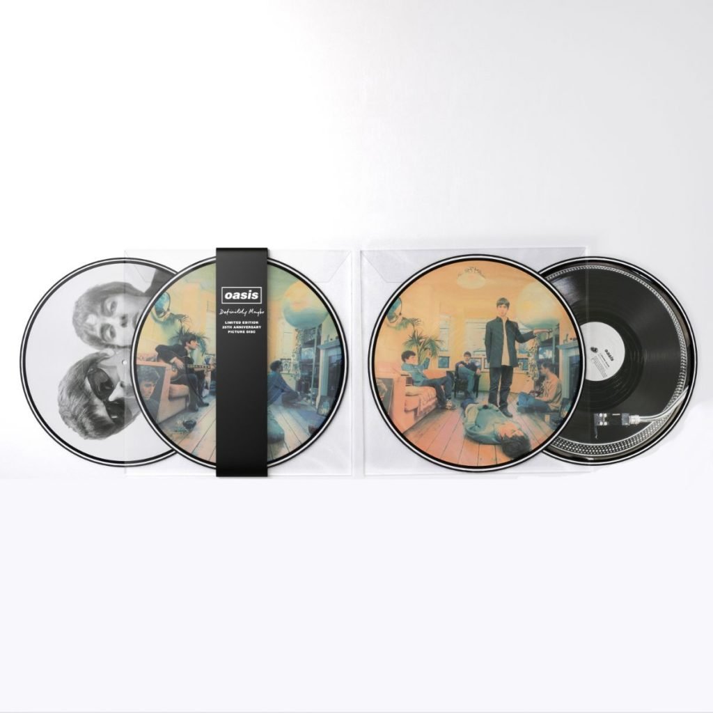 Oasis lança LPs comemorativos de Definitely Maybe