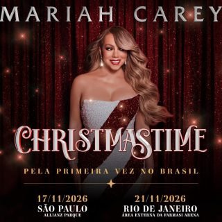 Mariah Carey confirma show de Natal inédito no Brasil em novembro