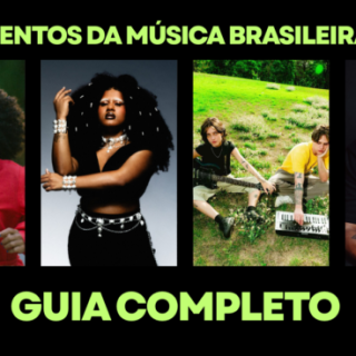 Guia definitivo lista 300 lançamentos da música brasileira em 2026